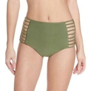 NWT Becca High Waist Enchanted Bikini Bottom